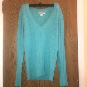 Turquoise Long Sleeve Sweater